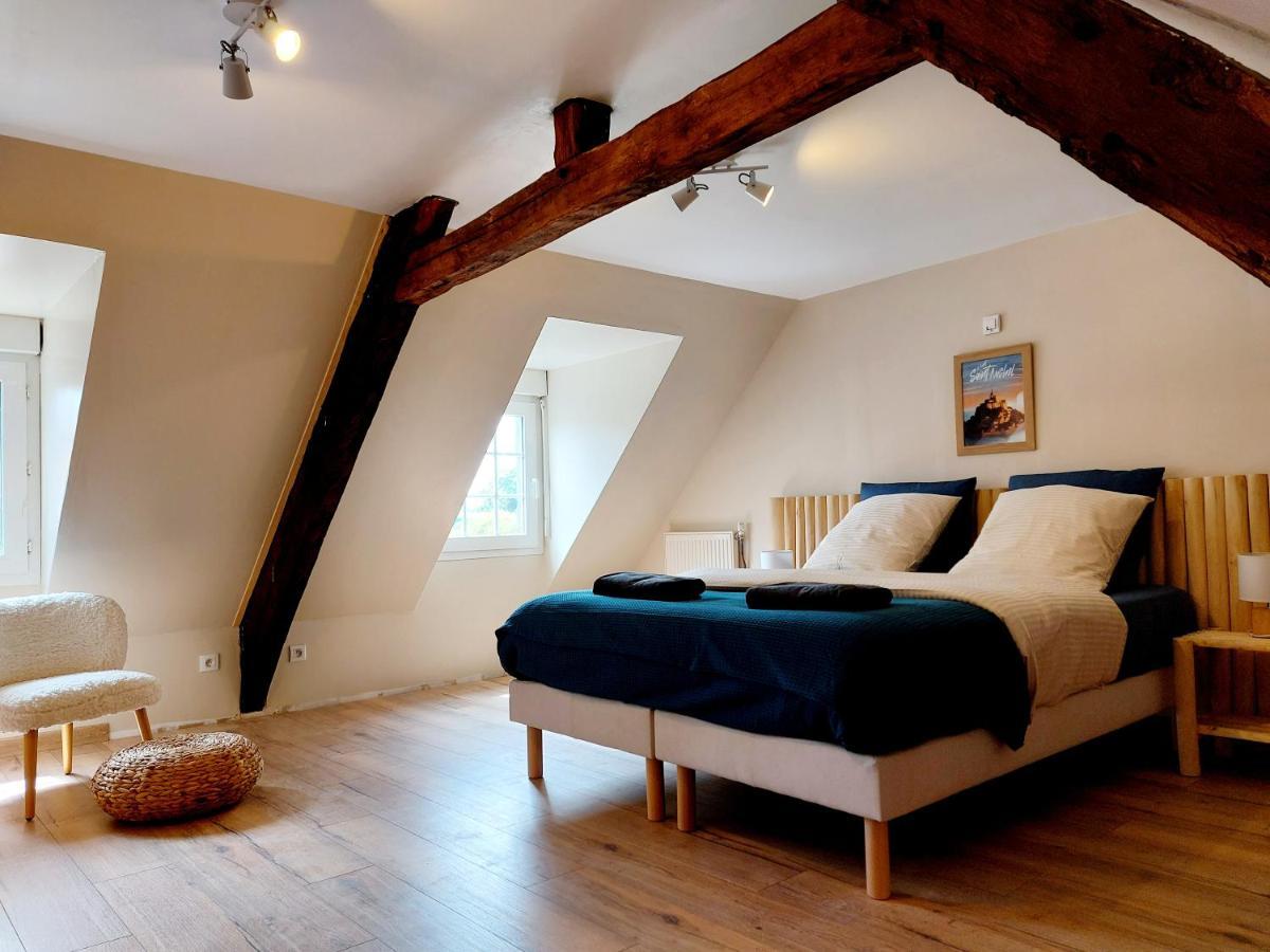 Le Rondot - Maison De Campagne Proche Mont-Saint-Michel 12Km Precey Eksteriør billede